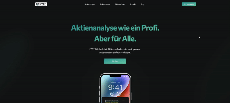 GYFF Startseite